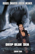 Deep Blue Sea poster